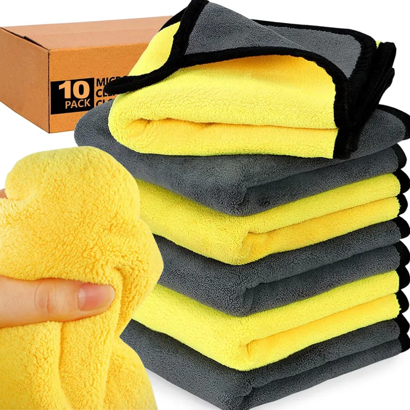 Microfiber Car Drying Towel Super Absorbent - Serviettes de nettoyage de voiture en