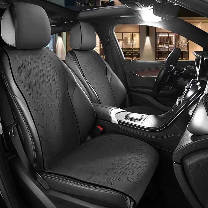 Leather Car Seat Covers Full Set Universal - Housse de siège de voiture en