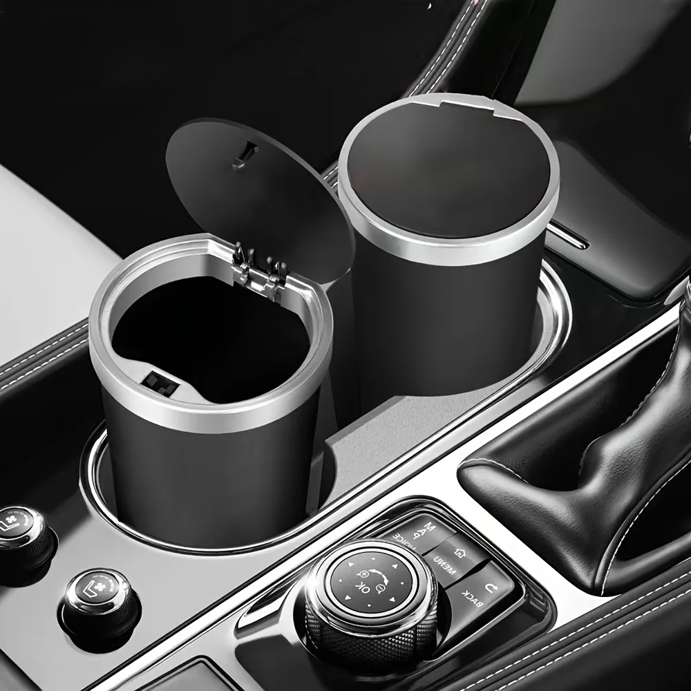 Mini poubelle de voiture compa - Waterproof Car Trash Can With Lid avis et prix