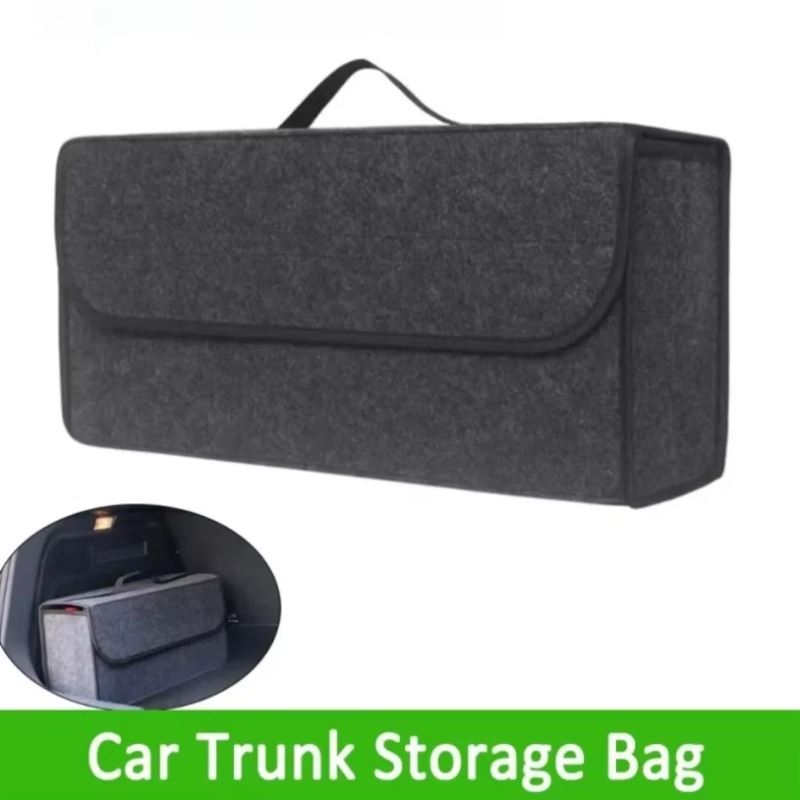 Organisateur de coffre de voit - Car Trunk Organizer Foldable Storage Box avis et prix
