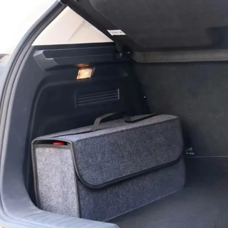 Organisateur de coffre de voit - Car Trunk Organizer Foldable Storage Box avis et prix