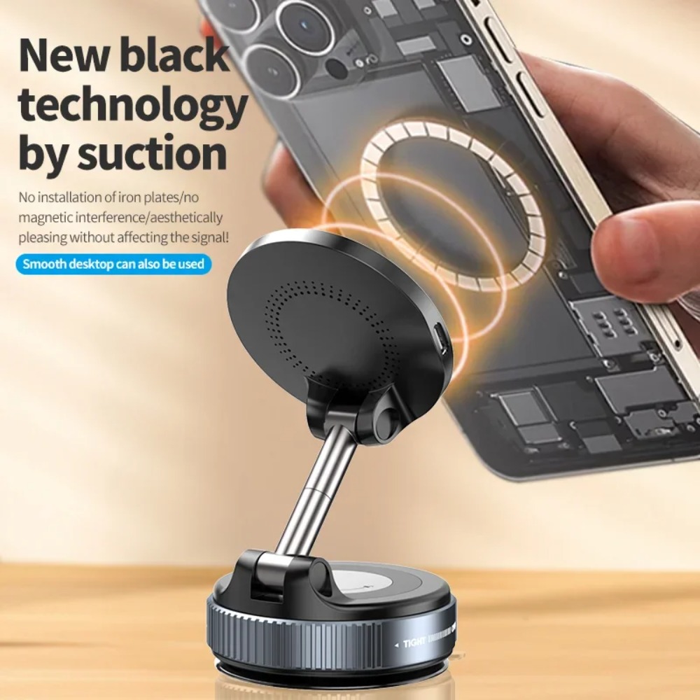 Support de téléphone avec char - Wireless Car Charger Mount Fast Charging avis et prix