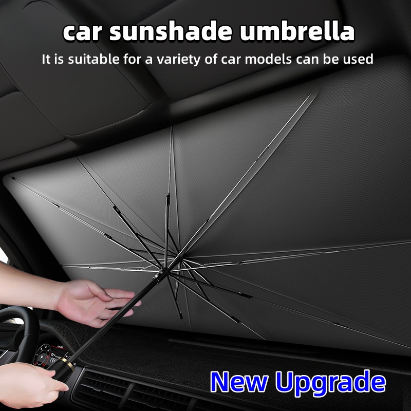 Parasol pare-soleil pliable po - Car Sunshade Windshield Umbrella Foldable avis et prix