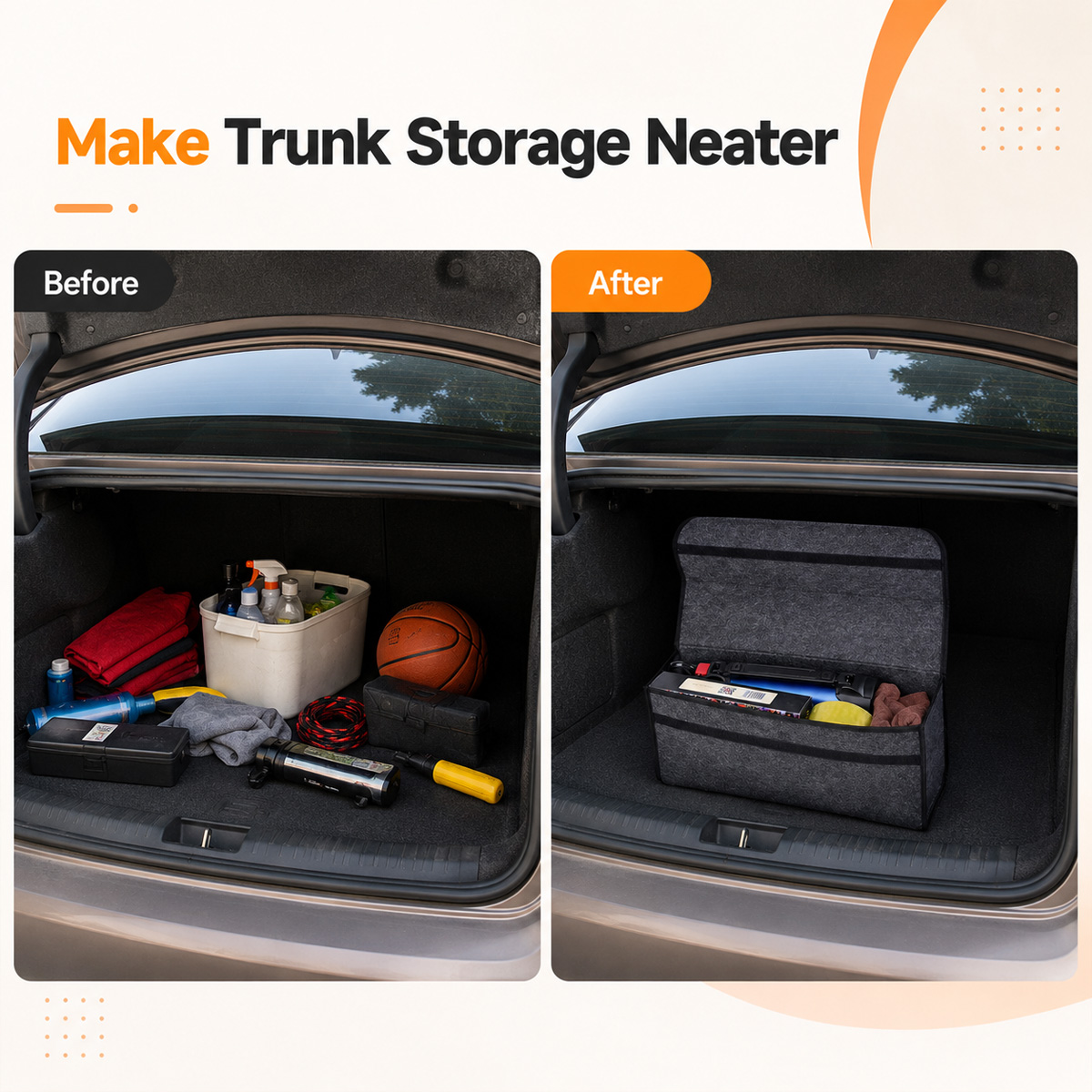 YONGRUN Boîte de rangement pli - Car Trunk Organizer Foldable Storage Box avis et prix