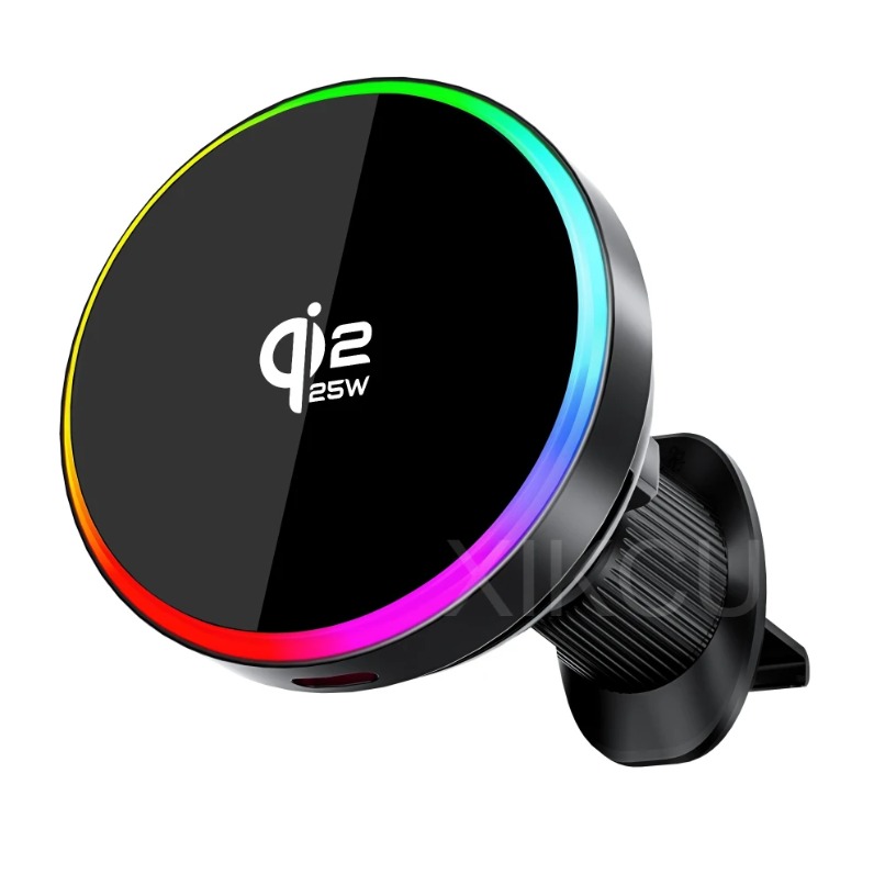 Support de chargeur magnétique - Wireless Car Charger Mount Fast Charging avis et prix