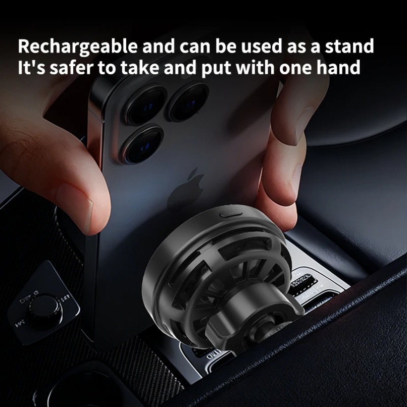 Support de chargeur magnétique - Wireless Car Charger Mount Fast Charging avis et prix
