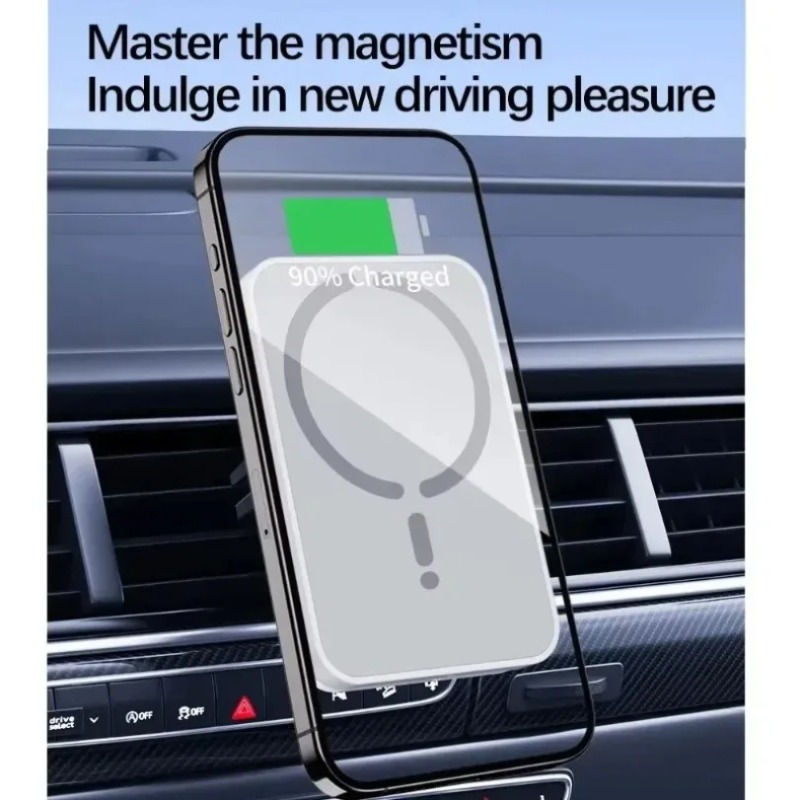 Chargeur magnétique sans fil p - Wireless Car Charger Mount Fast Charging avis et prix