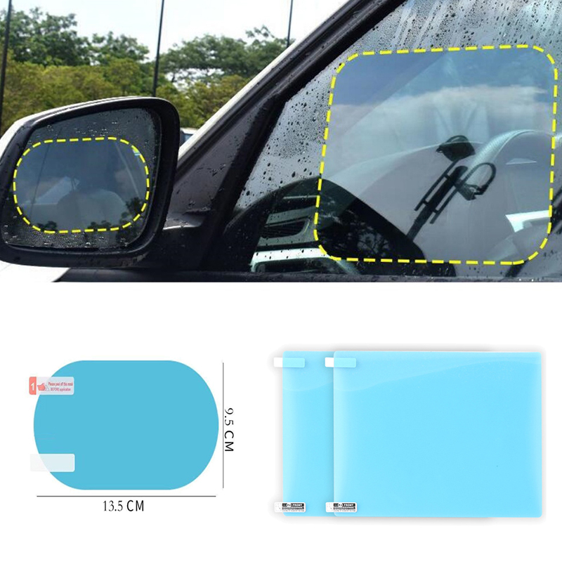 4 films de protection anti-bué - Anti Glare Car Rearview Mirror Film avis et prix