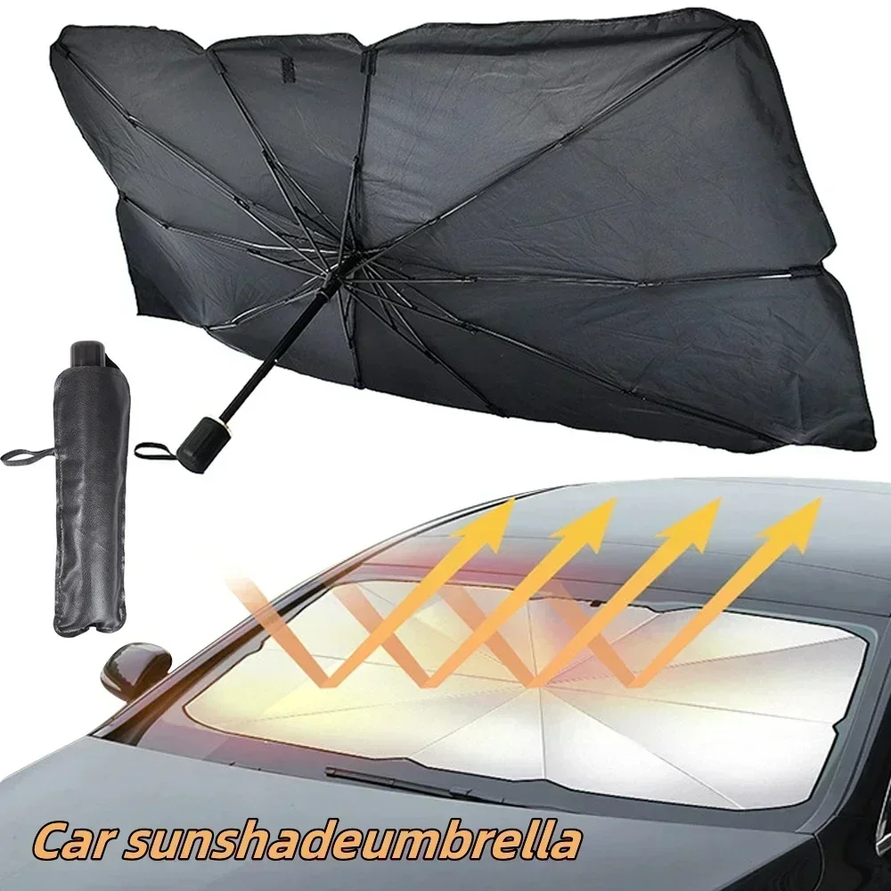 Pare-soleil pliable pour pare- - Car Sunshade Windshield Umbrella Foldable avis et prix