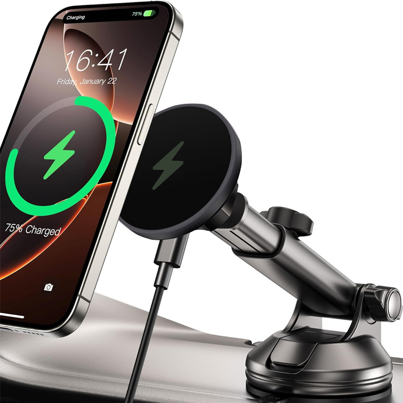 UYUXIO 15W charge rapide pare- - Wireless Car Charger Mount Fast Charging avis et prix