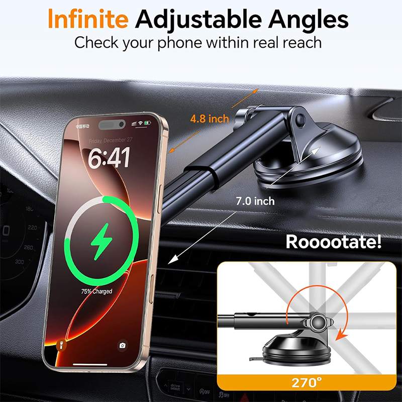 UYUXIO 15W charge rapide pare- - Wireless Car Charger Mount Fast Charging avis et prix