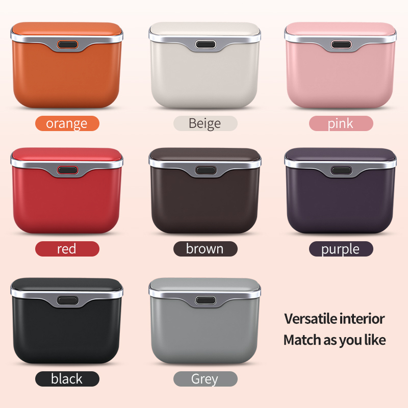 Poubelle de voiture avec couve - Waterproof Car Trash Can With Lid avis et prix