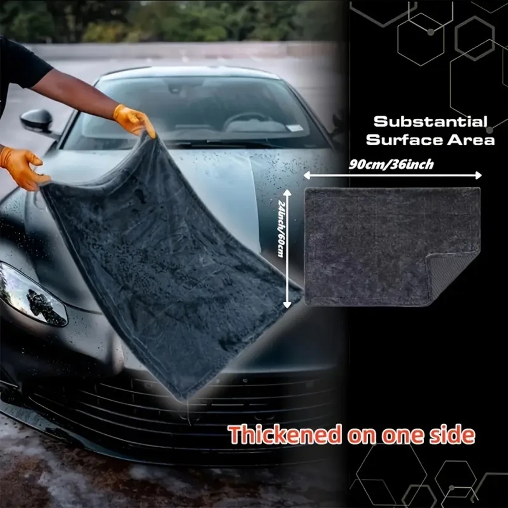 Serviette en microfibre pour v - Microfiber Car Drying Towel Super Absorbent avis et prix