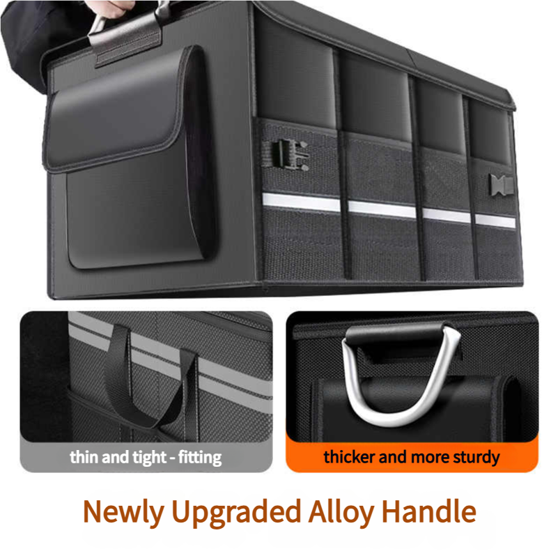 Organisateur de coffre robuste - Car Trunk Organizer Foldable Storage Box avis et prix