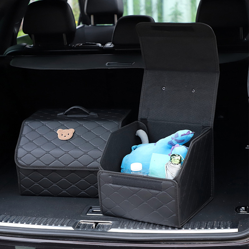 Organisateur de rangement de c - Car Trunk Organizer Foldable Storage Box avis et prix