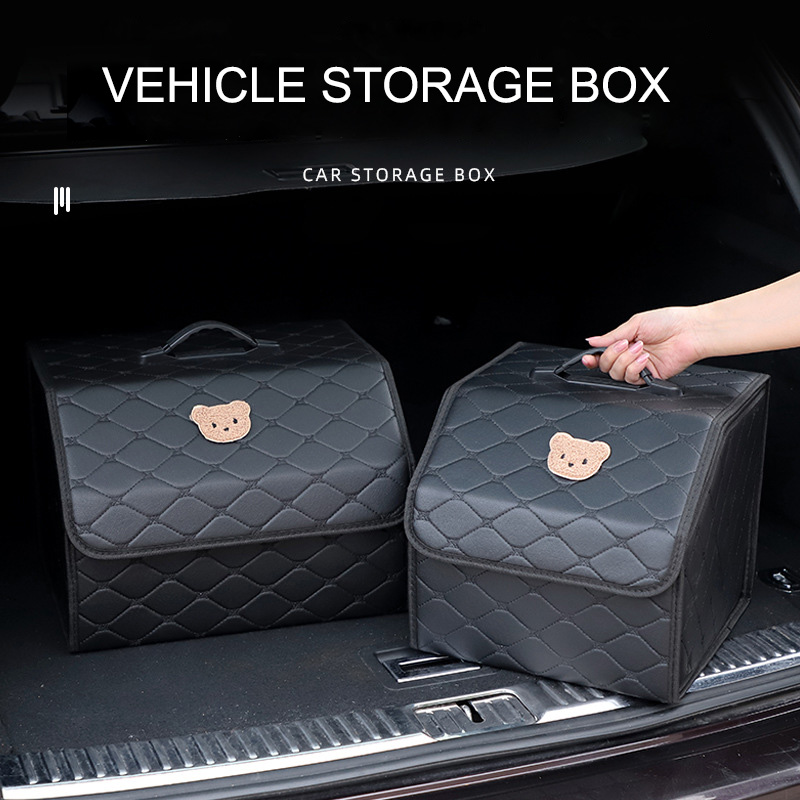 Organisateur de rangement de c - Car Trunk Organizer Foldable Storage Box avis et prix